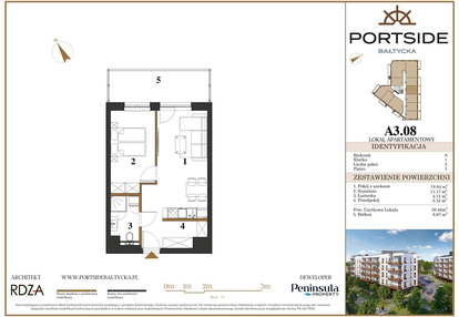 Mieszkanie w inwestycji: Portside Bałtycka