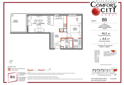 Mieszkanie w inwestycji: Comfort City Koral