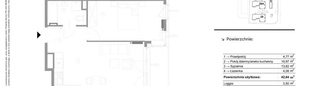 Mieszkanie w inwestycji: Strzelców 28