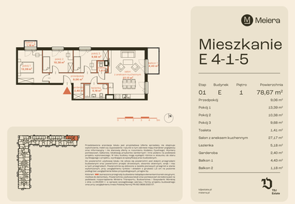 Mieszkanie w inwestycji: Osiedle Meiera