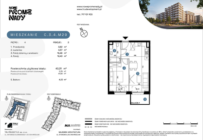 Mieszkanie w inwestycji: Nowe Promenady etap II