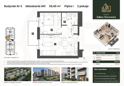 Mieszkanie w inwestycji: Osiedle Zielona Chorzowska