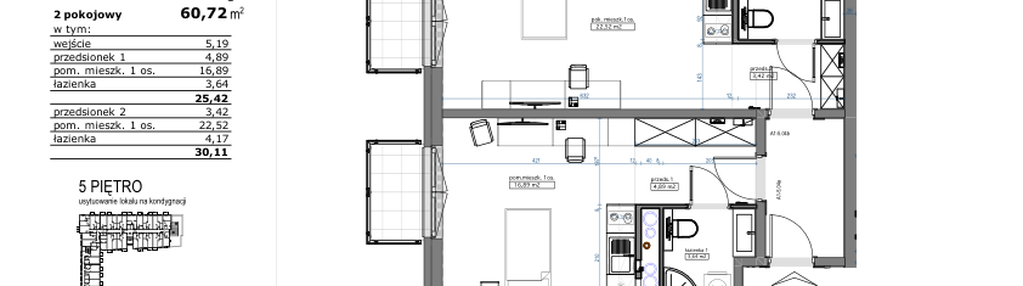 Mieszkanie w inwestycji: Naramowicka 172