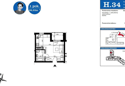 Mieszkanie w inwestycji: ART MODERN etap III - bud. H