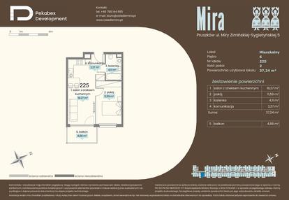 Mieszkanie w inwestycji: Mira