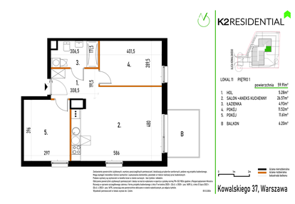 Mieszkanie w inwestycji: Kowalskiego 37