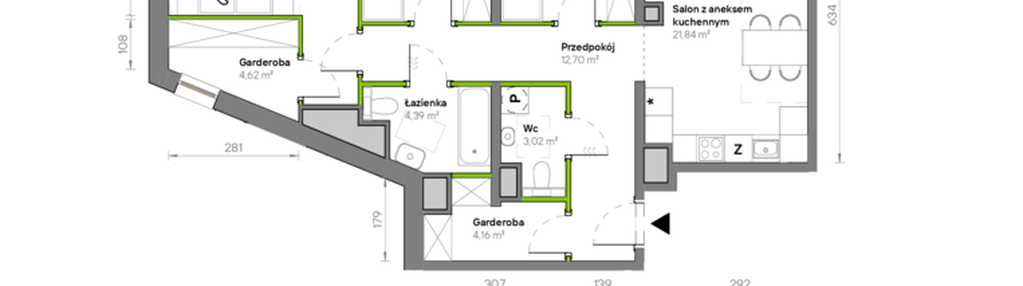 Mieszkanie w inwestycji: Żywiecka Vita