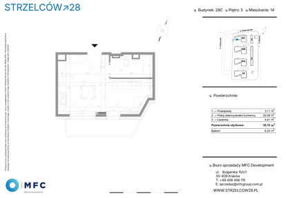 Mieszkanie w inwestycji: Strzelców 28