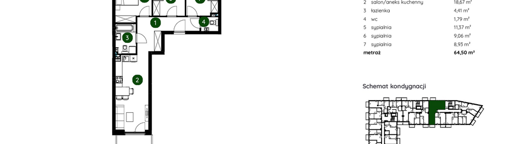 Mieszkanie w inwestycji: Murapol GreenCity bud. 2