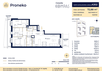 Mieszkanie w inwestycji: Osiedle Kompas