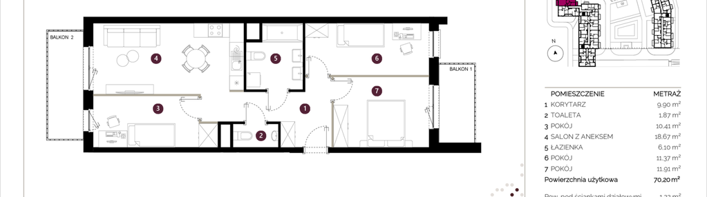 Mieszkanie w inwestycji: Osiedle Witaj etap II