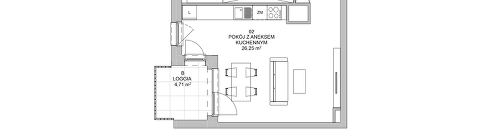 Mieszkanie w inwestycji: Francuska Park VIIIA