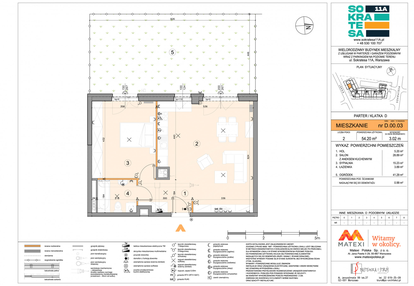 Mieszkanie w inwestycji: Sokratesa 11a