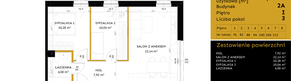 Mieszkanie w inwestycji: Corso etap 2