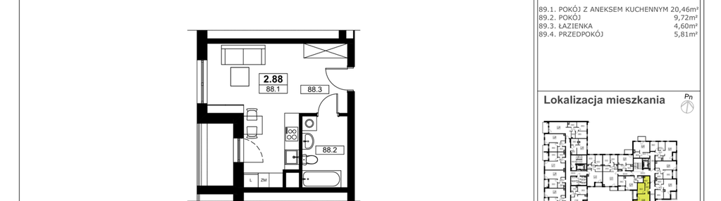 Mieszkanie w inwestycji: Accanto