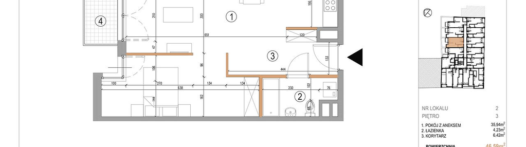 Mieszkanie w inwestycji: 5th Avenue Apartments