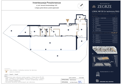 Mieszkanie w inwestycji: Rezydencja Zegrze etap II