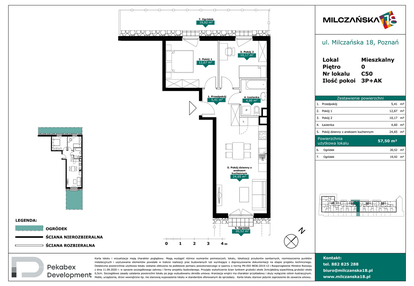 Mieszkanie w inwestycji: Milczańska 18