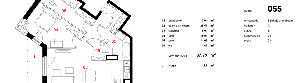 Mieszkanie w inwestycji: Osiedle Mocha Tower