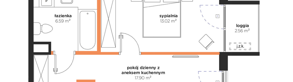 Mieszkanie w inwestycji: Nowe Żerniki to KOSMOS