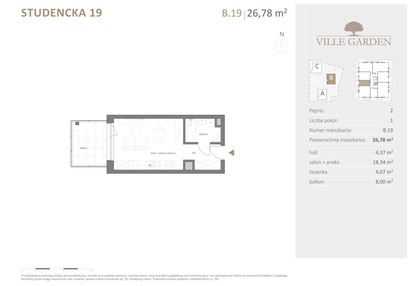 Mieszkanie w inwestycji: Ville Garden