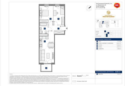 Mieszkanie w inwestycji: Apartamenty Park Matecznego Etap 2
