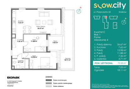 Mieszkanie w inwestycji: Slow City