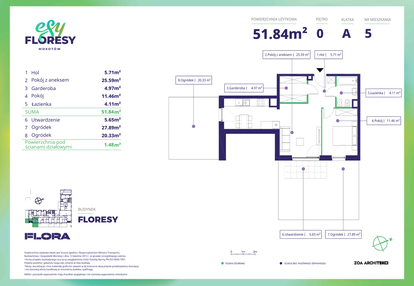 Mieszkanie w inwestycji: Esy Floresy II