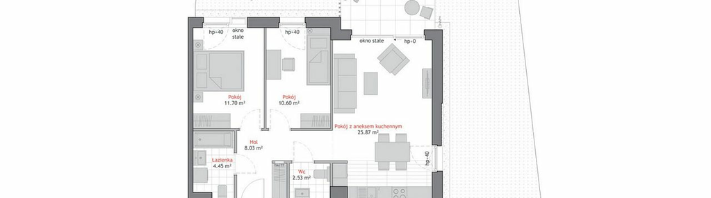 Mieszkanie w inwestycji: Atrium Oliva