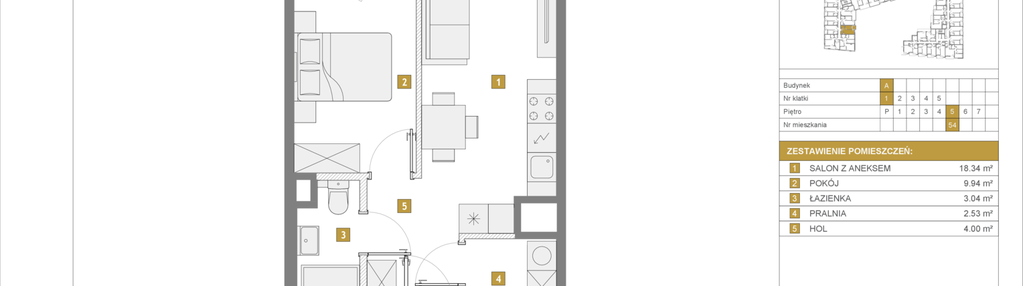 Mieszkanie w inwestycji: Apartamenty Metro Wilanowska