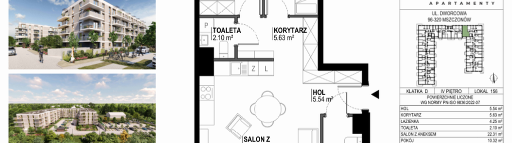 Mieszkanie w inwestycji: Nova Dworcowa