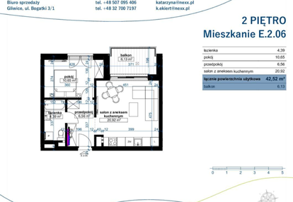 Mieszkanie w inwestycji: Wzgórze Poetów 2