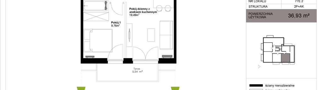 Mieszkanie w inwestycji: Strzeszyńska 77
