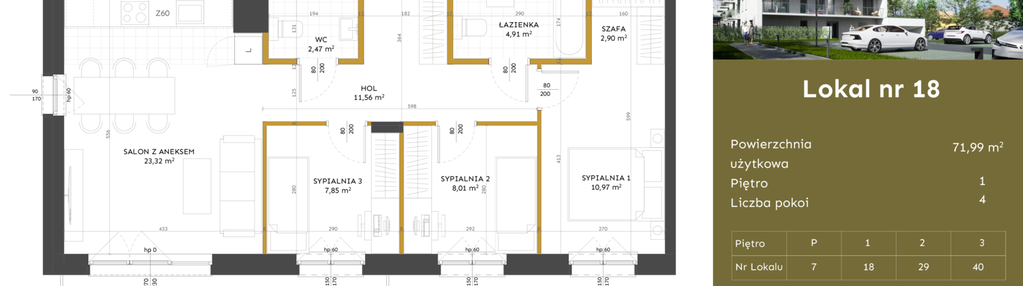 Mieszkanie w inwestycji: Apartamenty 3 Maja