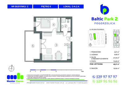 Mieszkanie w inwestycji: Baltic Park 2 Pogorzelica bud. 1 i 2