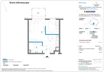 Mieszkanie w inwestycji: Daszyńskiego Square etap 2