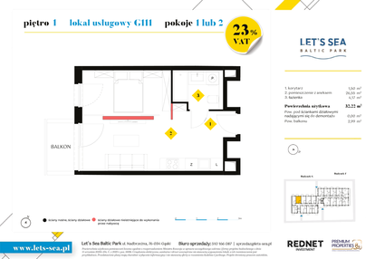 Mieszkanie w inwestycji: Let's Sea Baltic Park II