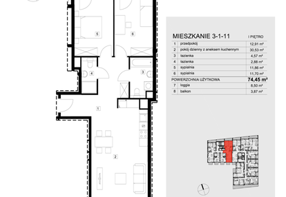 Mieszkanie w inwestycji: ATAL Aura II