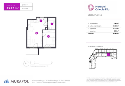 Mieszkanie w inwestycji: Murapol Osiedle Filo etap II