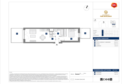 Mieszkanie w inwestycji: Apartamenty Park Matecznego Etap 1