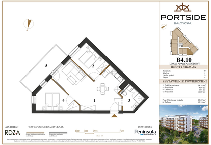 Mieszkanie w inwestycji: Portside Bałtycka