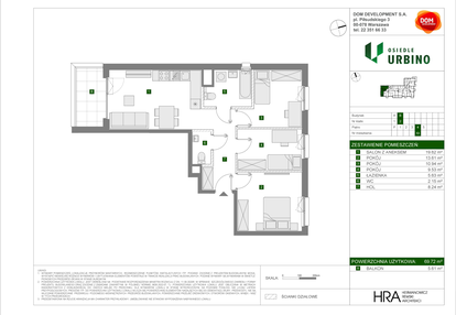 Mieszkanie w inwestycji: Osiedle Urbino etap 4.1