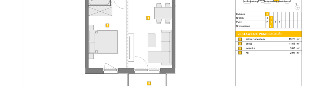 Mieszkanie w inwestycji: Apartamenty Kamieńskiego