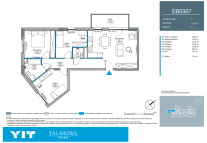 Mieszkanie w inwestycji: Talarowa Park II