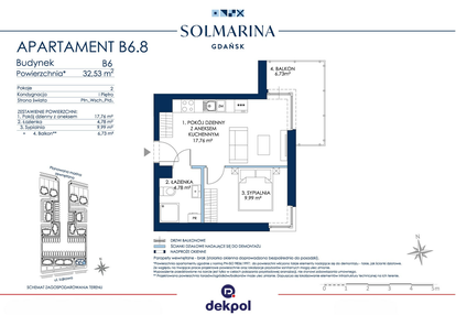 Mieszkanie w inwestycji: Sol Marina B