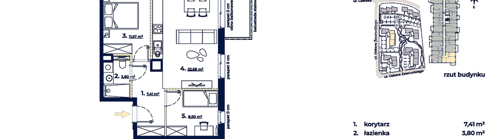 Mieszkanie w inwestycji: Osiedle Kompas