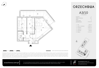 Mieszkanie w inwestycji: Orzechowa 2