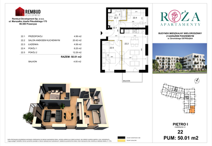 Mieszkanie w inwestycji: Apartamenty Róża