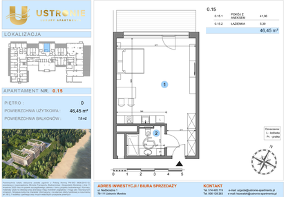 Mieszkanie w inwestycji: Ustronie Luxury Apartments