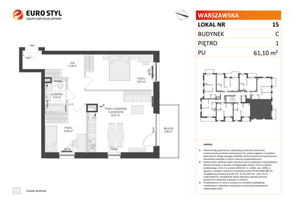 Mieszkanie w inwestycji: Osiedle Warszawska etap II